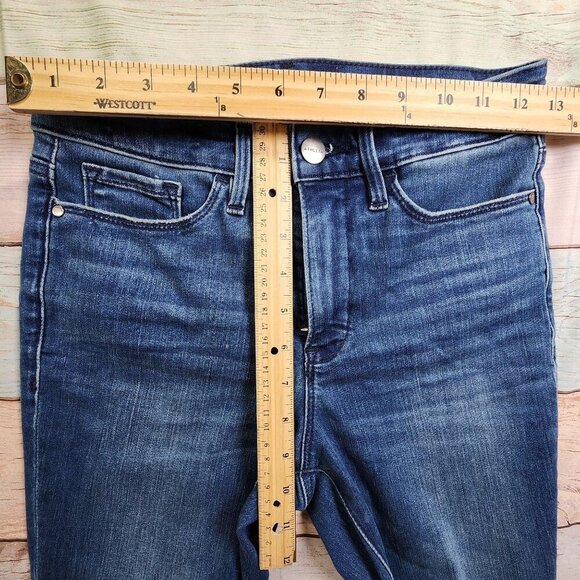 Athleta Sculpttek Ultra Skinny Jeans Size 2 True Blue Denim Stretch Womens Pants - Picture 9 of 12
